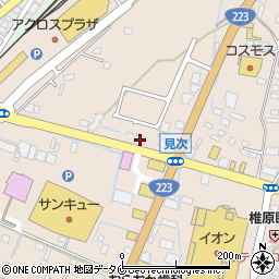 鹿児島なべしま隼人店周辺の地図