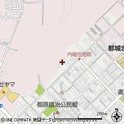 宮崎県都城市南横市町4340周辺の地図