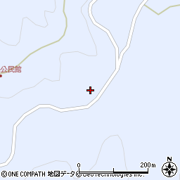 鹿児島県曽於市財部町北俣6686周辺の地図