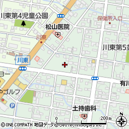 宮崎銀行川東出張所 ＡＴＭ周辺の地図