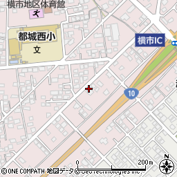 宮崎県都城市南横市町7885周辺の地図