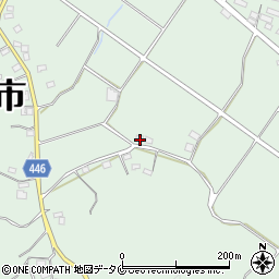 鹿児島県姶良市船津524-2周辺の地図