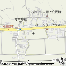 鹿児島県霧島市隼人町小田876周辺の地図