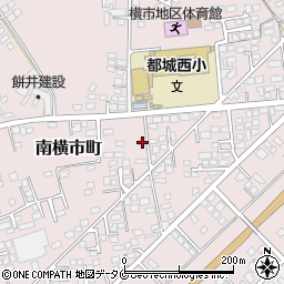 宮崎県都城市南横市町3728周辺の地図