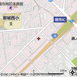 宮崎県都城市南横市町7883周辺の地図