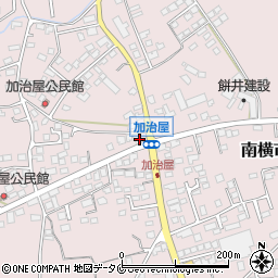 宮崎県都城市南横市町2082周辺の地図