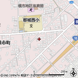 宮崎県都城市南横市町3733周辺の地図