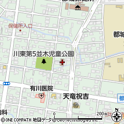 並木自治公民館周辺の地図