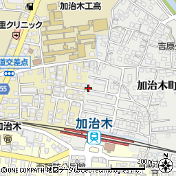 鹿児島県姶良市加治木町反土1071周辺の地図