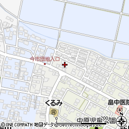 宮崎県北諸県郡三股町今市周辺の地図