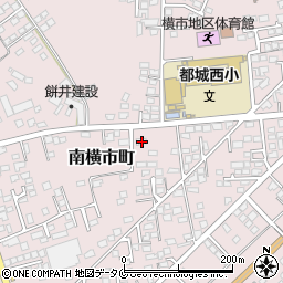 宮崎県都城市南横市町3726周辺の地図