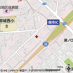 宮崎県都城市南横市町7881周辺の地図