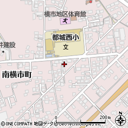 宮崎県都城市南横市町3731周辺の地図