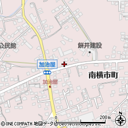 宮崎県都城市南横市町3811周辺の地図