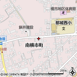 宮崎県都城市南横市町3703周辺の地図