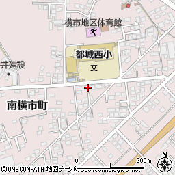 宮崎県都城市南横市町3731-5周辺の地図