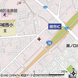 宮崎県都城市南横市町7880周辺の地図