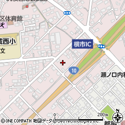 宮崎県都城市南横市町7879-1周辺の地図
