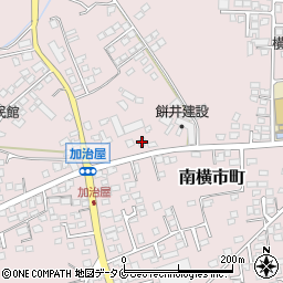 宮崎県都城市南横市町3810周辺の地図