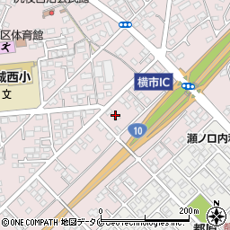 宮崎県都城市南横市町7879周辺の地図