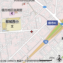 宮崎県都城市南横市町3794周辺の地図