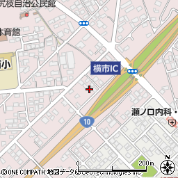 宮崎県都城市南横市町7877周辺の地図