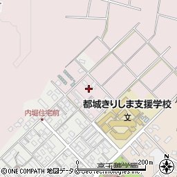 宮崎県都城市南横市町7079-3周辺の地図