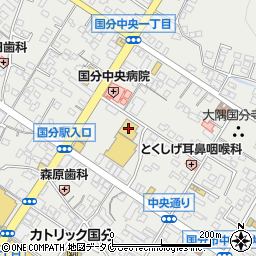 サンドラッグ国分店周辺の地図