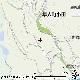 鹿児島県霧島市隼人町小田1598周辺の地図