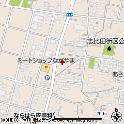 ａｐｏｌｌｏｓｔａｔｉｏｎベアーズ志比田ＳＳ周辺の地図