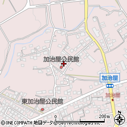 宮崎県都城市南横市町2058周辺の地図