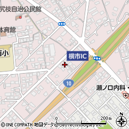 宮崎県都城市南横市町7876-4周辺の地図