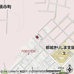 宮崎県都城市南横市町7050周辺の地図