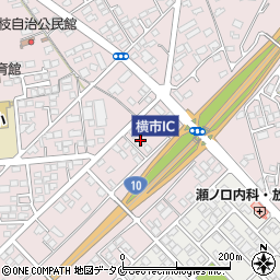 宮崎県都城市南横市町7875周辺の地図