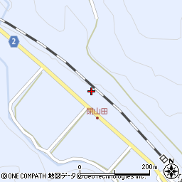 鹿児島県曽於市財部町北俣3078周辺の地図