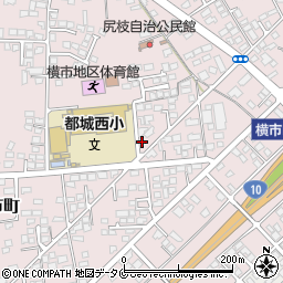 宮崎県都城市南横市町3797周辺の地図