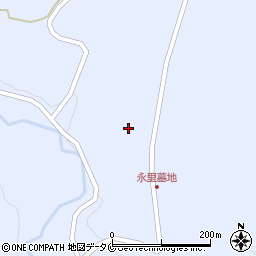 鹿児島県曽於市財部町北俣7389周辺の地図