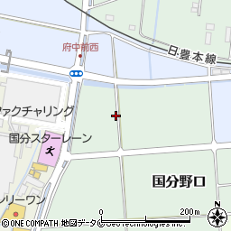 鹿児島県霧島市国分野口1589周辺の地図