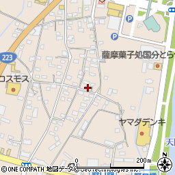 鹿児島県霧島市隼人町見次1271周辺の地図