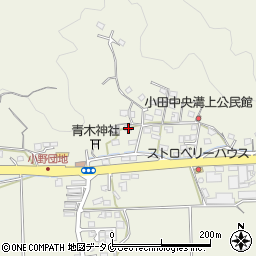 鹿児島県霧島市隼人町小田2712周辺の地図