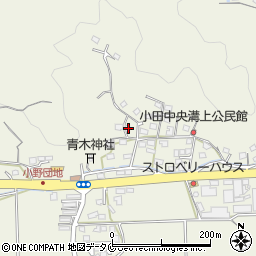 鹿児島県霧島市隼人町小田2713周辺の地図