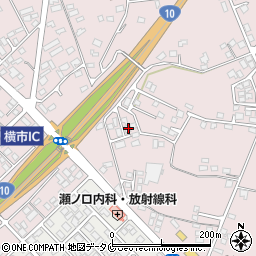 宮崎県都城市南横市町4186周辺の地図