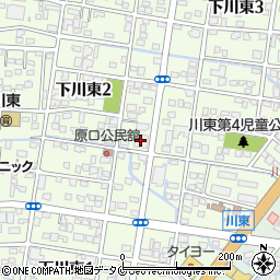 宮崎綜合警備株式会社　都城営業所周辺の地図