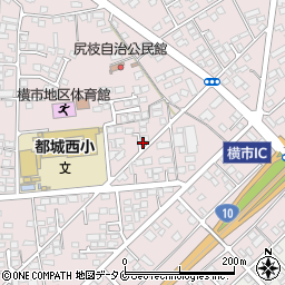 宮崎県都城市南横市町3941周辺の地図