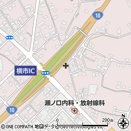 宮崎県都城市南横市町3962周辺の地図