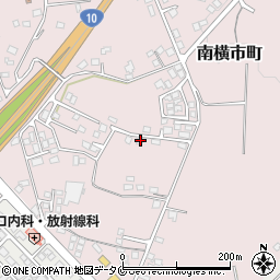 宮崎県都城市南横市町4178-12周辺の地図