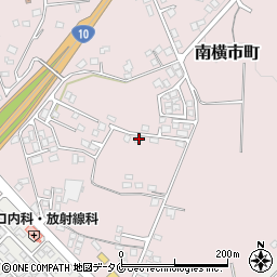 宮崎県都城市南横市町4178-12周辺の地図