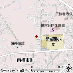 宮崎県都城市南横市町3899周辺の地図