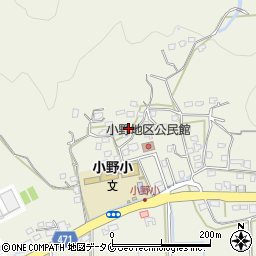 鹿児島県霧島市隼人町小田2461周辺の地図