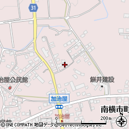 宮崎県都城市南横市町3817-6周辺の地図